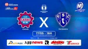 CAXIAS – RS X PAYSANDU  | ⚽ FUTEBOL É NO GRUPO MARAJOARA