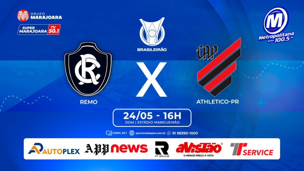 CLUBE DO REMO X ATHLETICO PR | ⚽ FUTEBOL É NO GRUPO MARAJOARA
