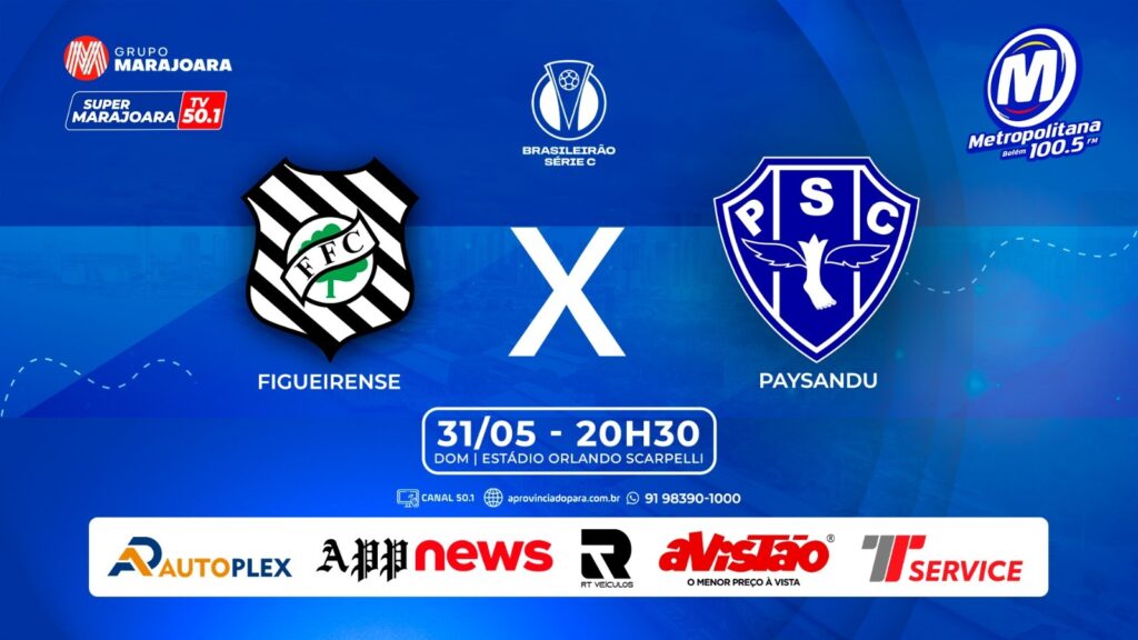 FIGUEIRENSE X PAYSANDU | ⚽ FUTEBOL É NO GRUPO MARAJOARA