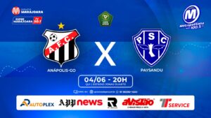 ANÁPOLIS X PAYSANDU | ⚽ FUTEBOL É NO GRUPO MARAJOARA