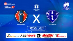 MARANHÃO X PAYSANDU | ⚽ FUTEBOL É NO GRUPO MARAJOARA