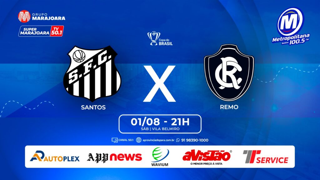 SANTOS X REMO | ⚽ FUTEBOL É NO GRUPO MARAJOARA