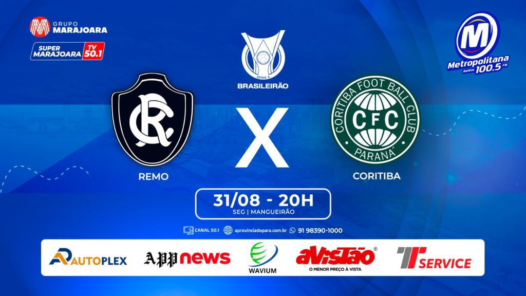 REMO X CORITIBA  | ⚽ FUTEBOL É NO GRUPO MARAJOARA